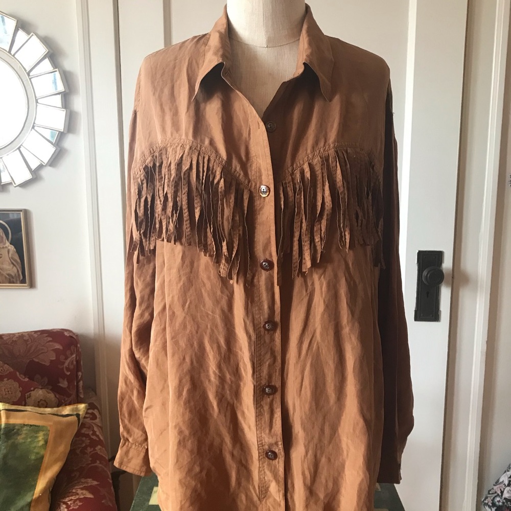 Fringe shirt